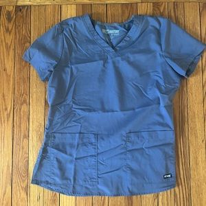 Greys anatomy charcoal colored scrubs size medium